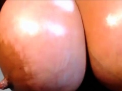 Huge Tits Greased Up